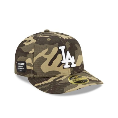 Los Angeles Dodgers Gorra | New Era MLB Armed Forces Weekend Low Profile 59fifty Fitted Cap Mexico - Verdes